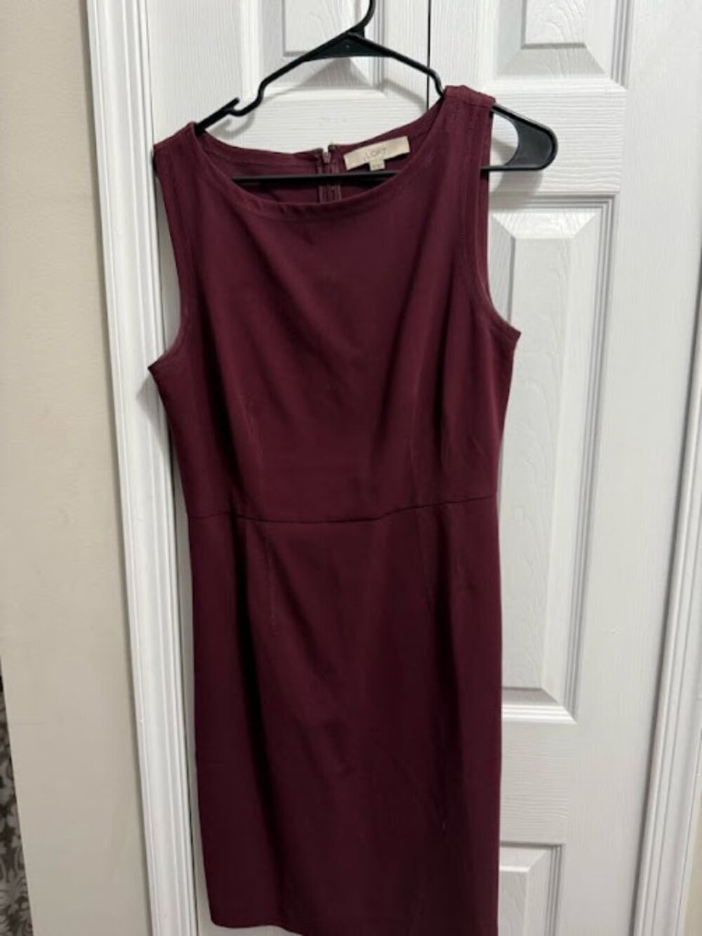 Purple Office Dress